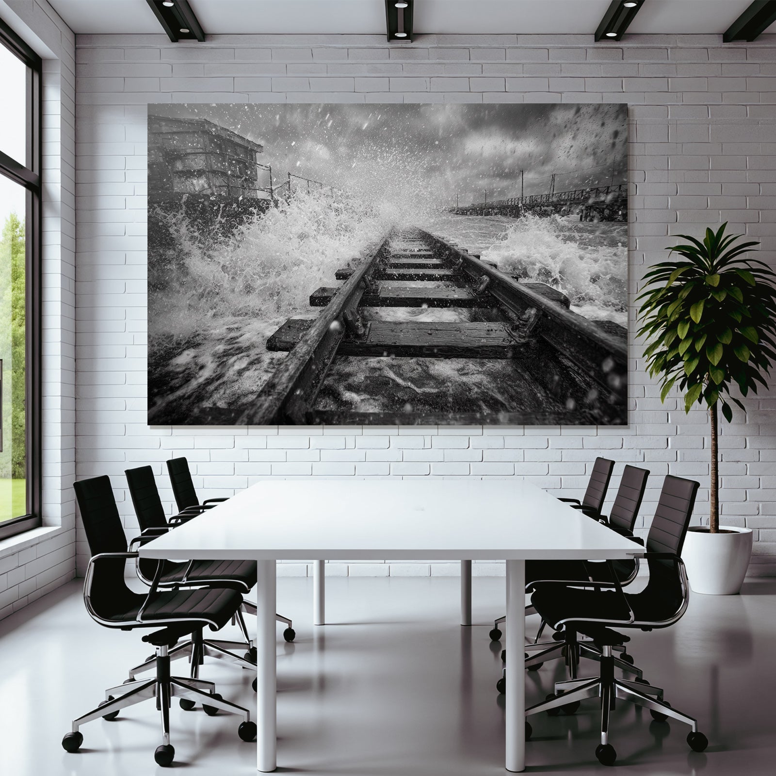 Eisenbahn Thermometer Und Wasserkräfte Szenario