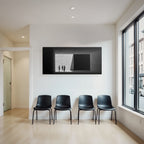 Minimalistische Architektur Abstrakte Formen Licht Schatten