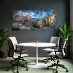 Cherry Blossom Baum Canyon Landschaft Ruhe Natur