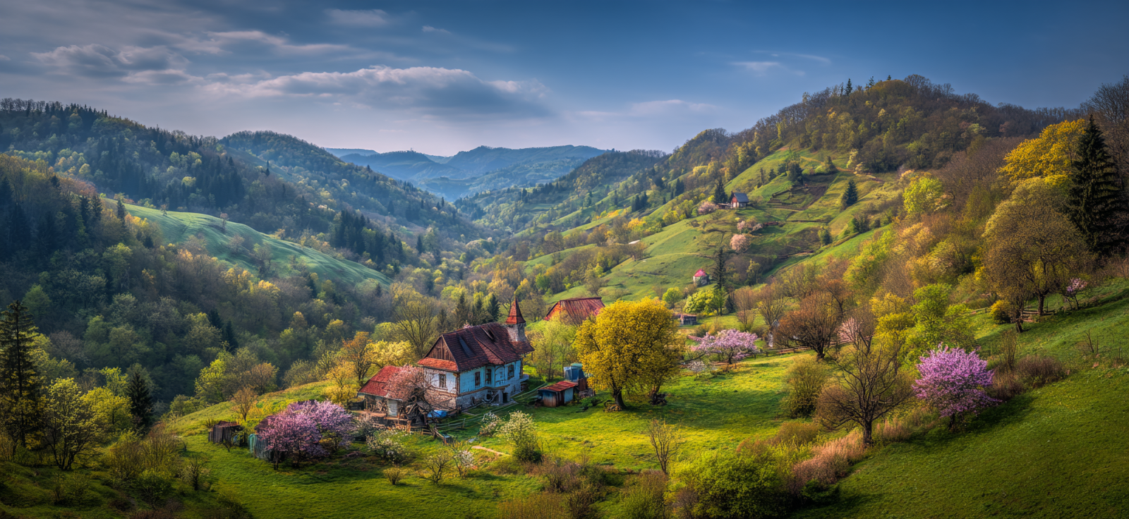 Malerische Landschaft Ländliches Leben Sommer | Fruehling | Jahreszeiten