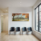 Landschaft Mit Architektur In Hauptstadt