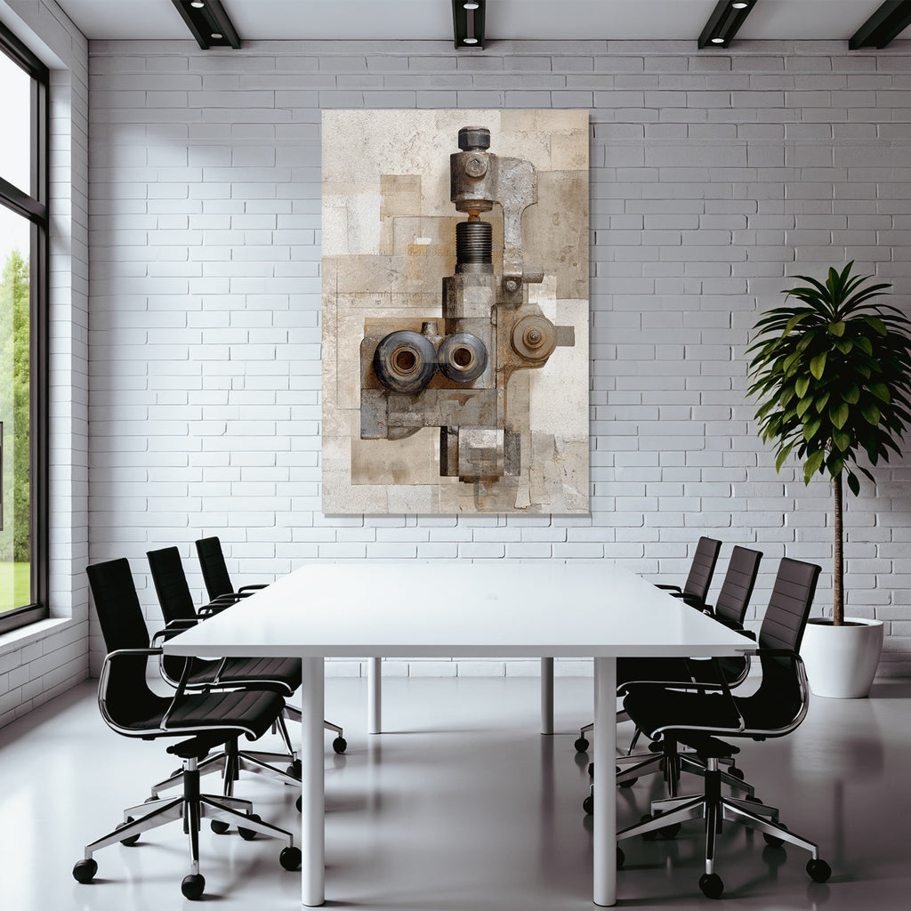 Mechanisches Industrielles Component Detailansicht