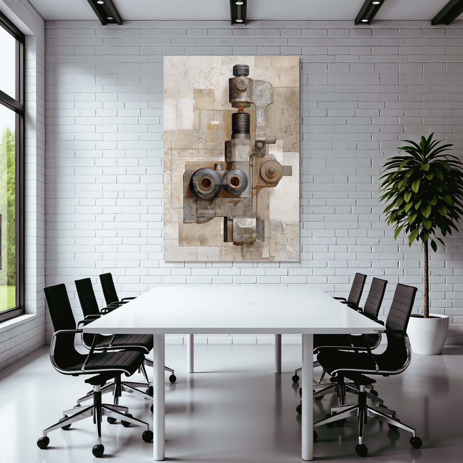 Mechanisches Industrielles Component Detailansicht