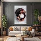Natuerliche Elemente Kreative Anordnung Moderner Design Aesthetik