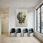 Nature Geometric Harmony Muted Tones Blossoms Foliage