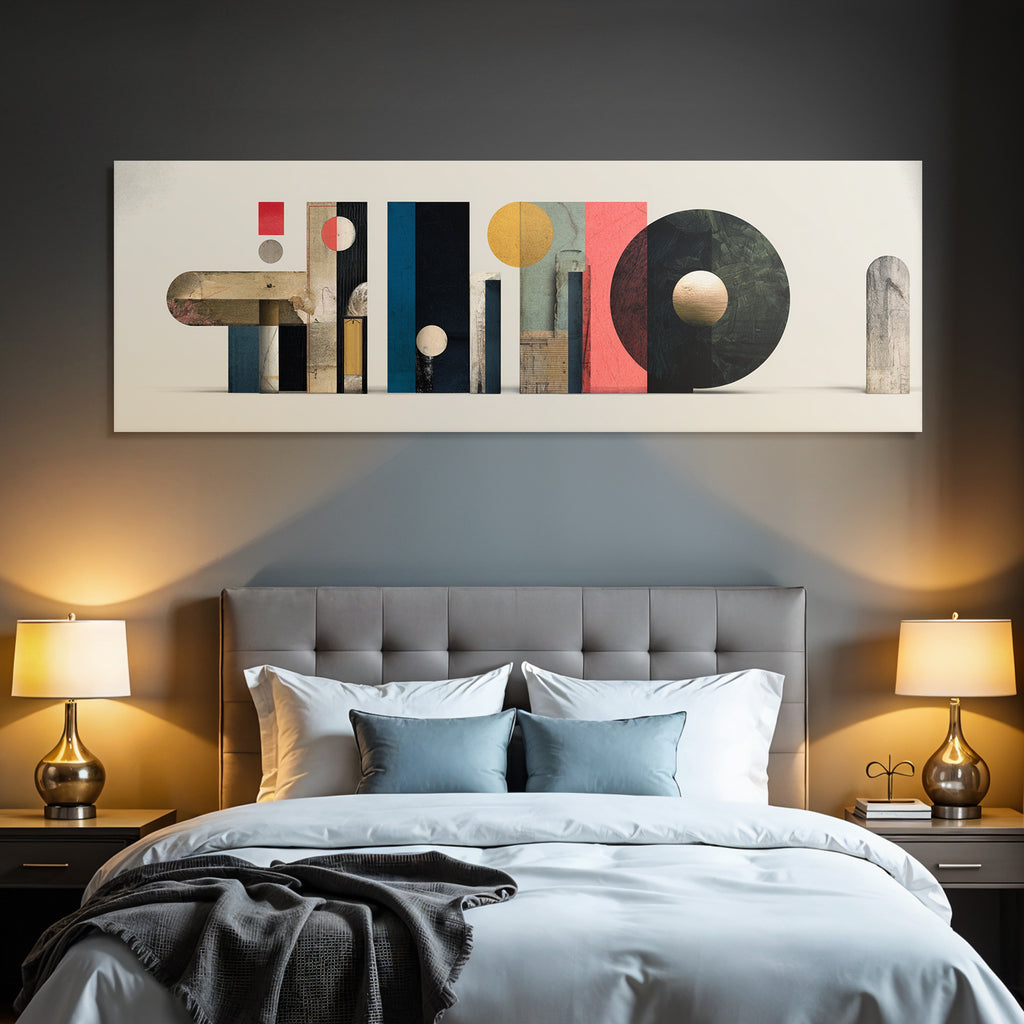 Abstrakte Graphik Geometrische Formen Moderner Design Texturen Layered Aesthetik