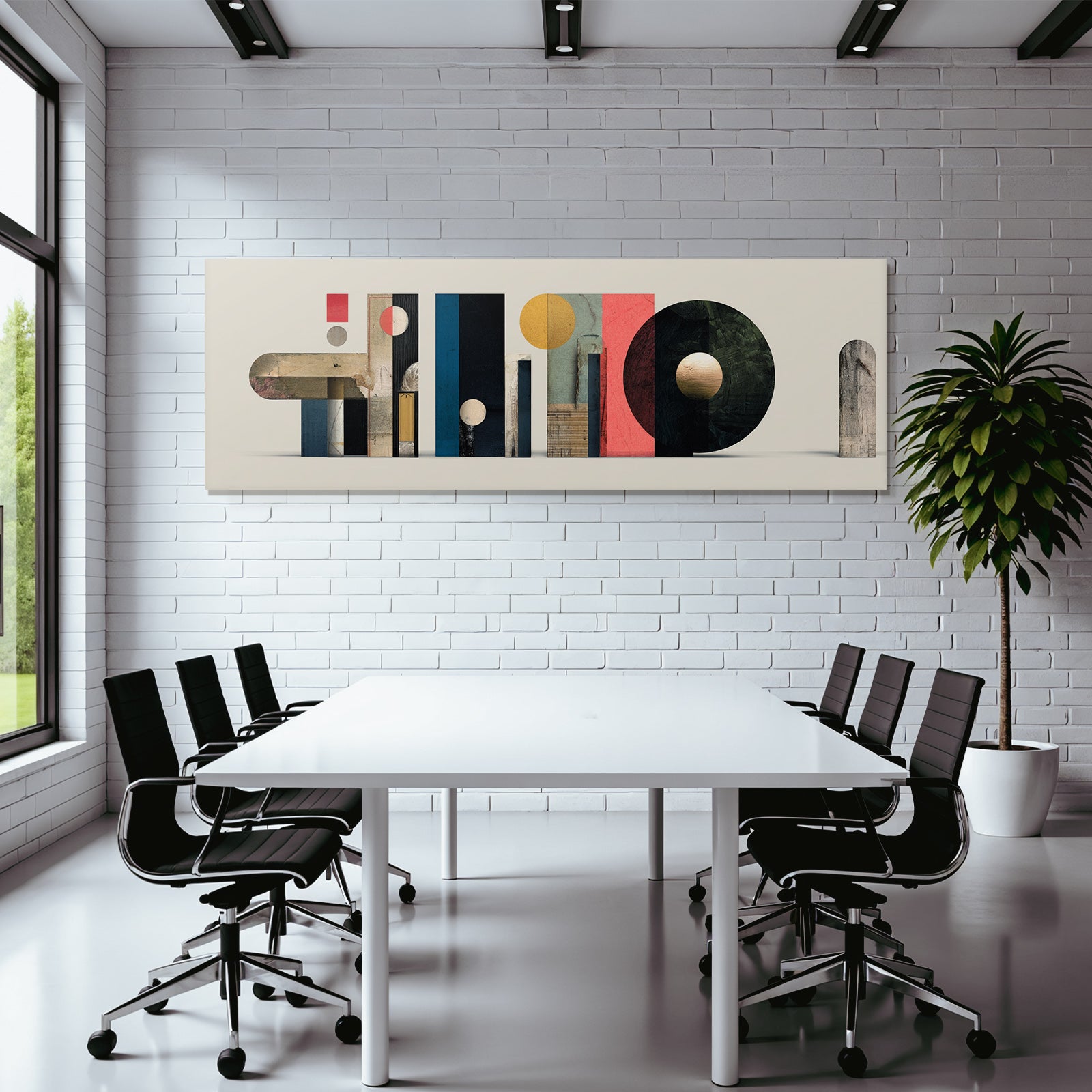 Abstrakte Graphik Geometrische Formen Moderner Design Texturen Layered Aesthetik