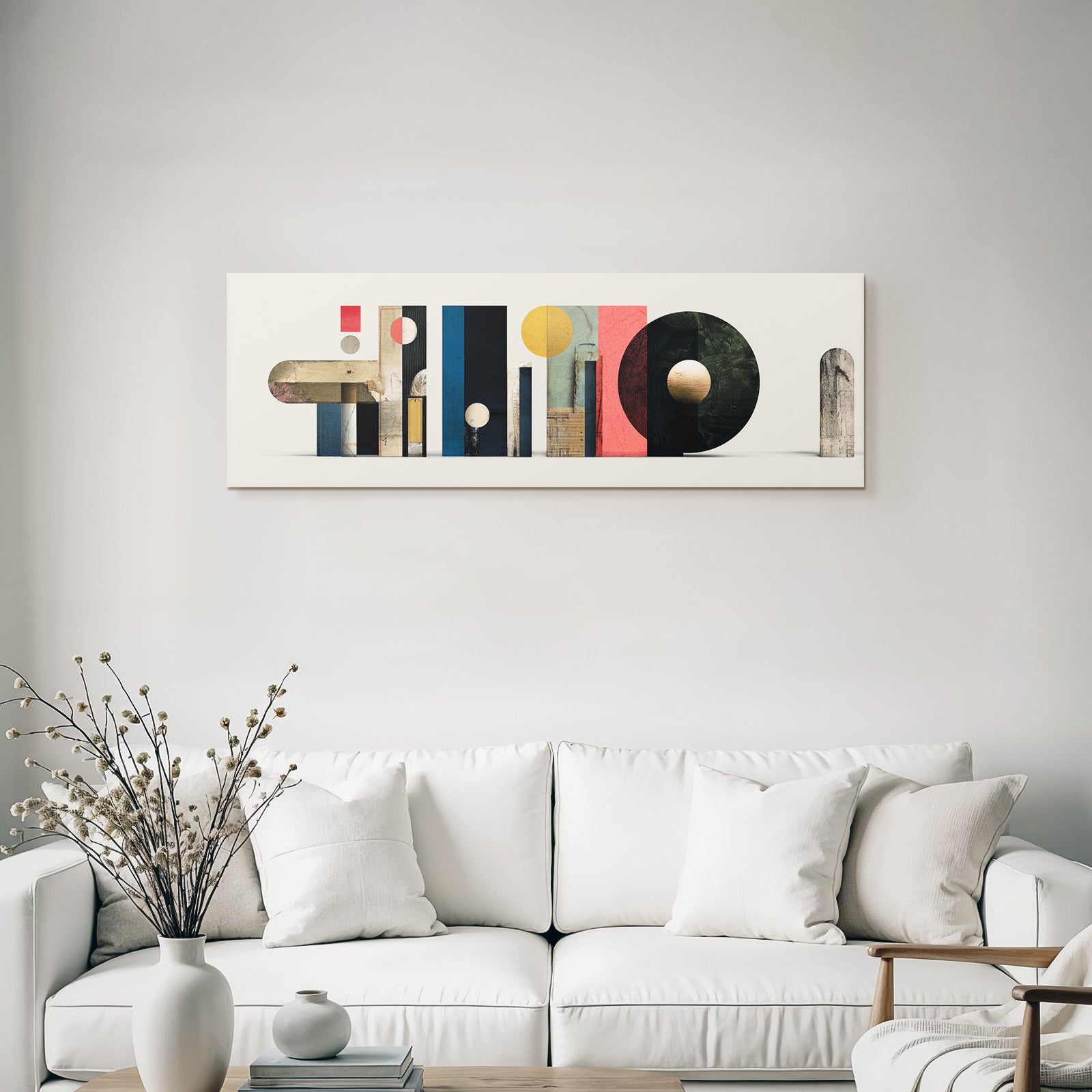 Abstrakte Graphik Geometrische Formen Moderner Design Texturen Layered Aesthetik