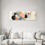 Blumen Und Abstrakte Formen Modernes Design