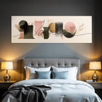 Moderne Abstracte Gestaltung Geometrische Formen Blatt Design