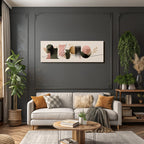 Moderne Abstracte Gestaltung Geometrische Formen Blatt Design