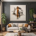 Abstrakte Architektur Graphikdesign Vintage Moderne Motive