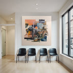 Elefant Leopard Collage Natur Design Elemente