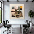 Naturliche Ruhe Und Reflexion Collage