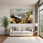 Berglandschaft Mit Fruechten Und Blumen