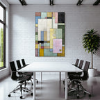 Abstracte Geometrische Komposition Moderne Kunst