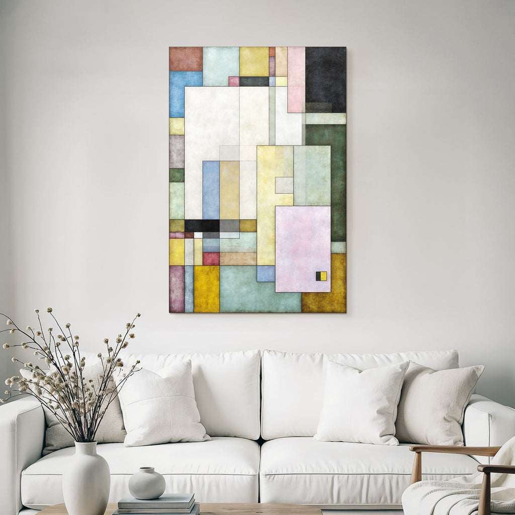 Abstracte Geometrische Komposition Moderne Kunst
