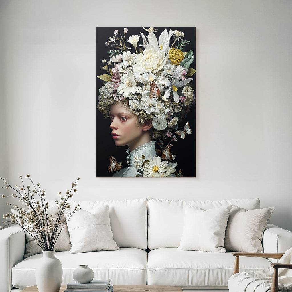 Flower Crowns Person In The Dark Artful And Ethereal