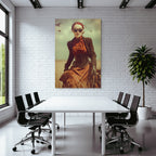 Frau Im Steampunk Outfit Im Freien Mit Goggles Und Historia Style Kleid