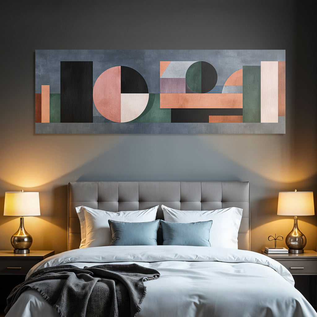Abstrakte Kunst Geometrische Formen Moderner Stil
