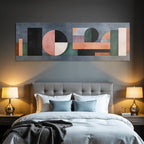 Abstrakte Kunst Geometrische Formen Moderner Stil