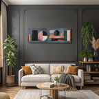 Abstrakte Kunst Geometrische Formen Moderner Stil