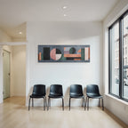 Abstrakte Kunst Geometrische Formen Moderner Stil