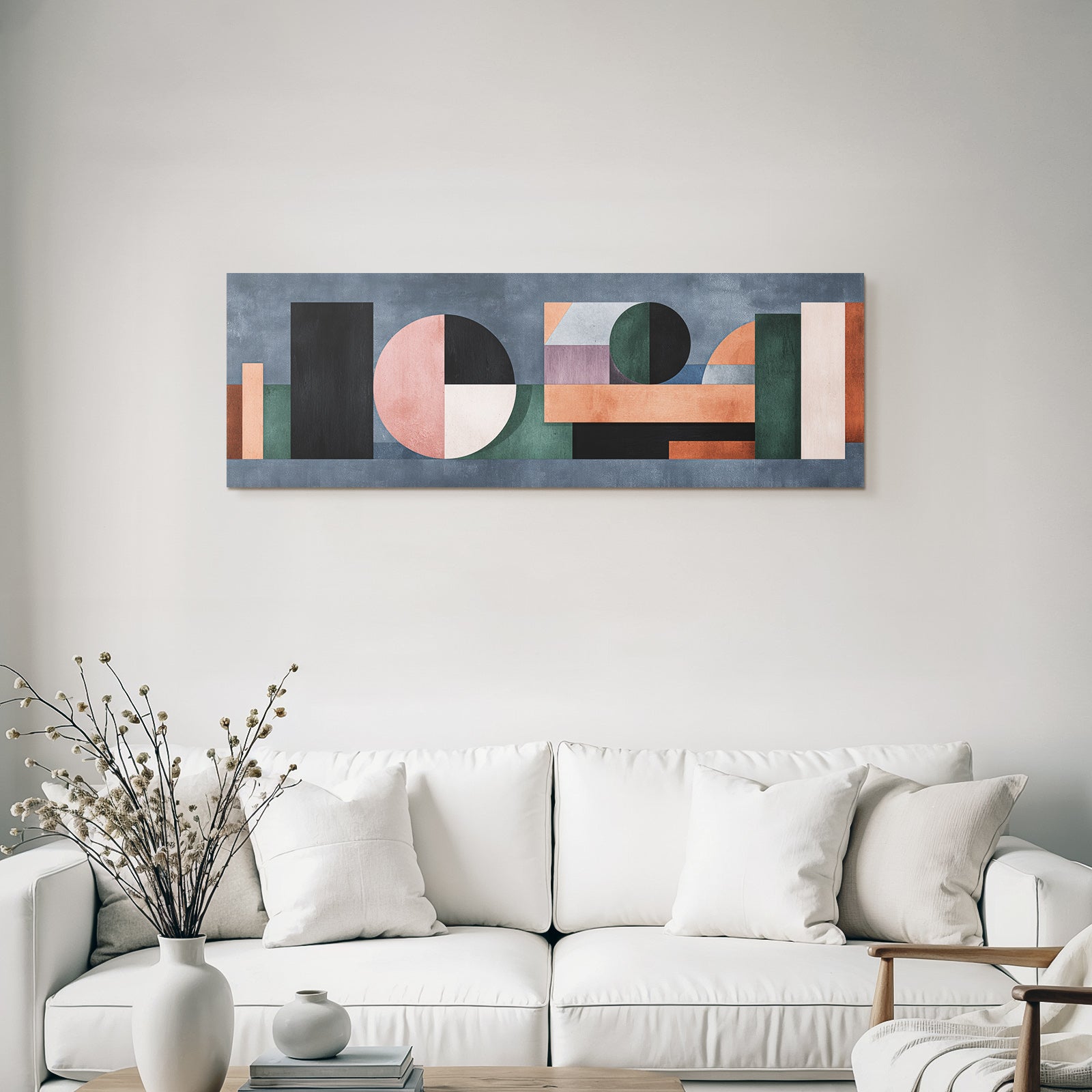 Abstrakte Kunst Geometrische Formen Moderner Stil