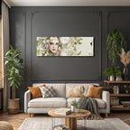 Blumige Design Mode Und Natur