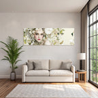 Blumige Design Mode Und Natur
