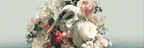 Elegante Vogel Umgeben Von Blumen Und Wasser Surreales Kunstwerk | Digital Art | Kunstgattungen