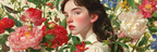 Junge Mit Blumen Und Schmetterlingen | Digital Art | Kunstgattungen