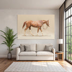 Blumenschmuck Horse Mit Butterflies Wunderschoen Digital Rendering