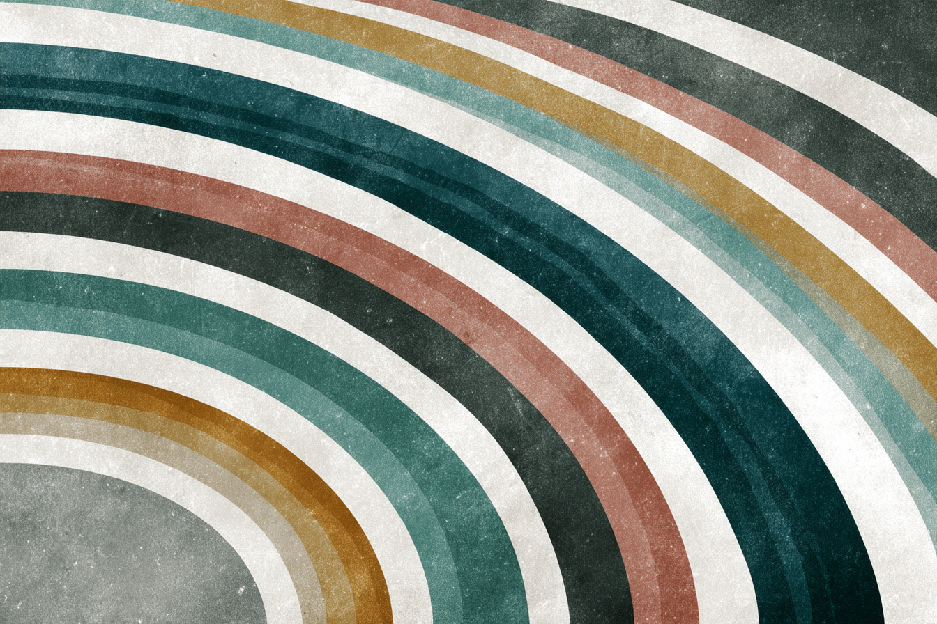 Stylisierte Abstrakte Design Mit Gekuerrten Linien Auf Texturiertem Hintergrund | Digital Art | Kunstgattungen