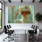Vintage Stil Outfit Mit Blumenhut Und Goggles Vintage Aesthetic