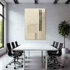 Abstraktes Design Geometrische Formen Neutrale Toene