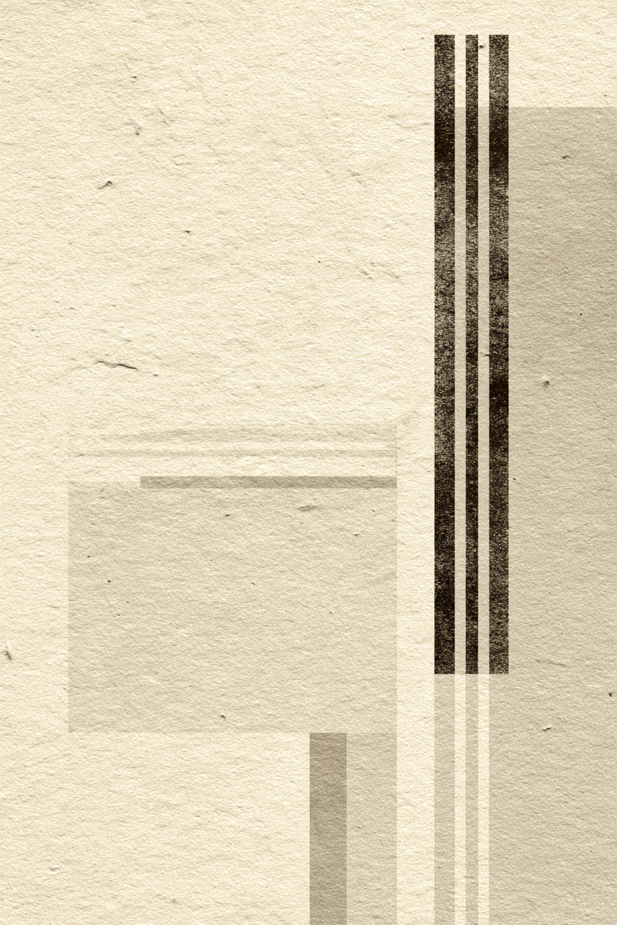 Abstraktes Design Geometrische Formen Neutrale Toene | Fine Art und Malerei | Kunstgattungen