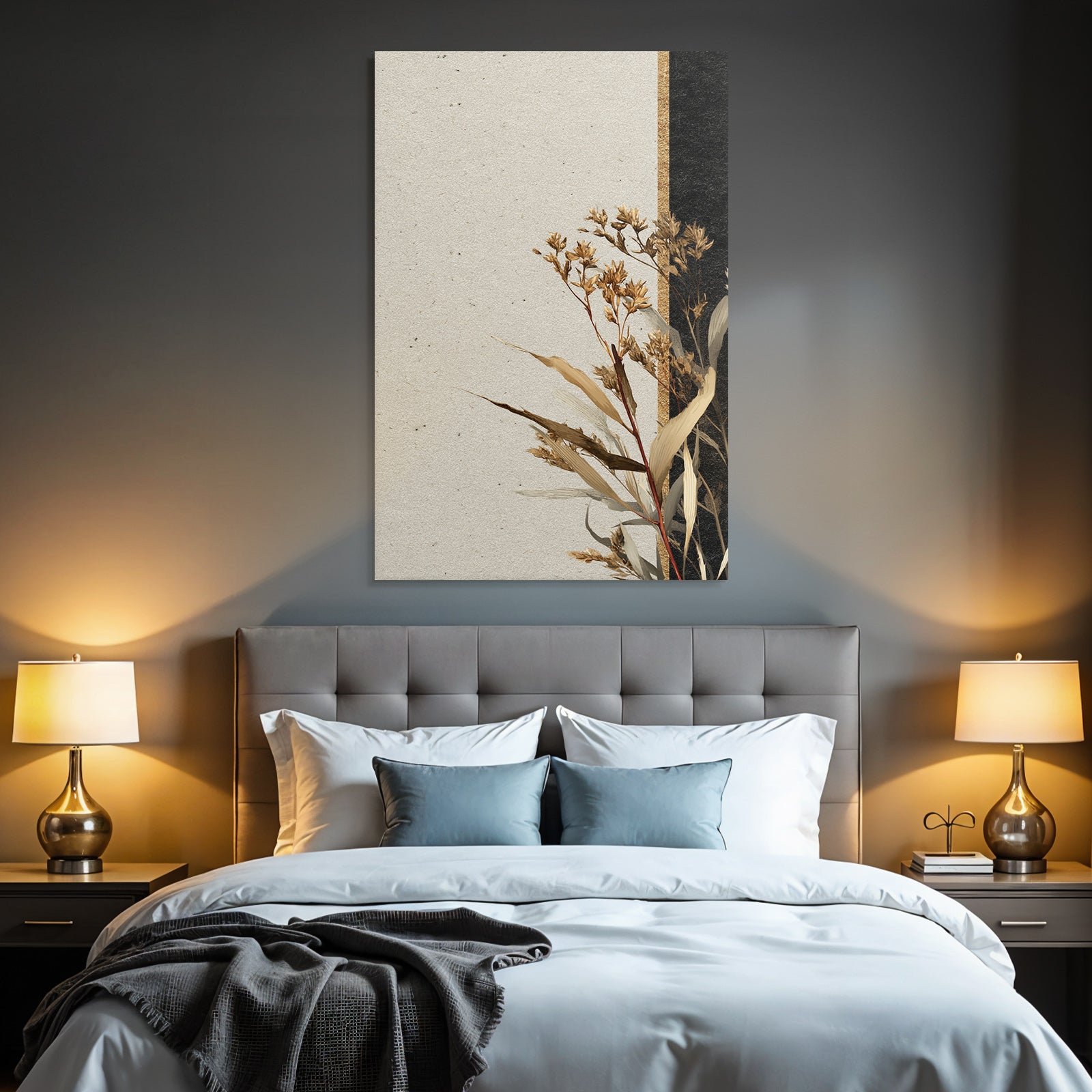 Behoelt Botanische Illustrationen Mit Texture Hintergrund