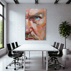 Gecloseup Von Portrait Holz Und Proportion Sdetails