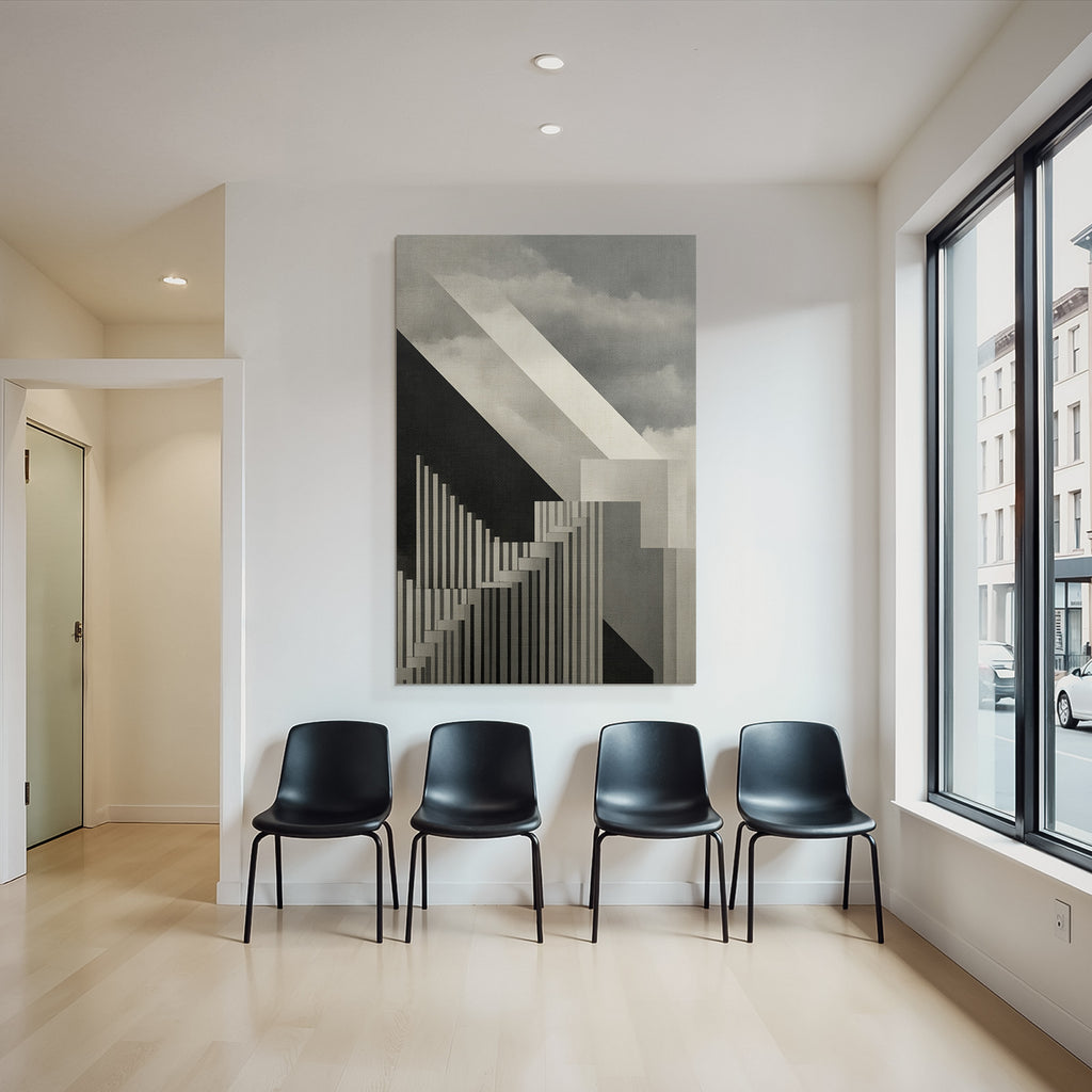 Geometrische Abstrakte Gestaltung Modernistische Kunst Minimalismus