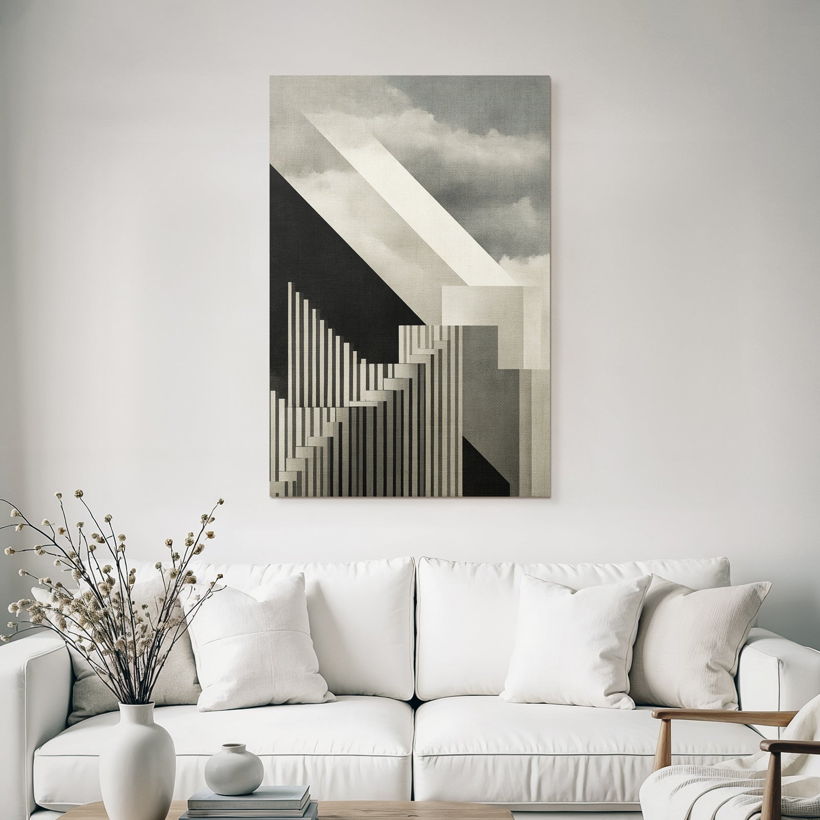Geometrische Abstrakte Gestaltung Modernistische Kunst Minimalismus