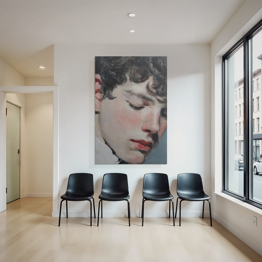 Jugend Portrait Ruhe Und Sanftheit