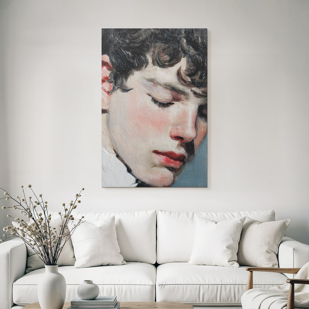 Jugend Portrait Ruhe Und Sanftheit