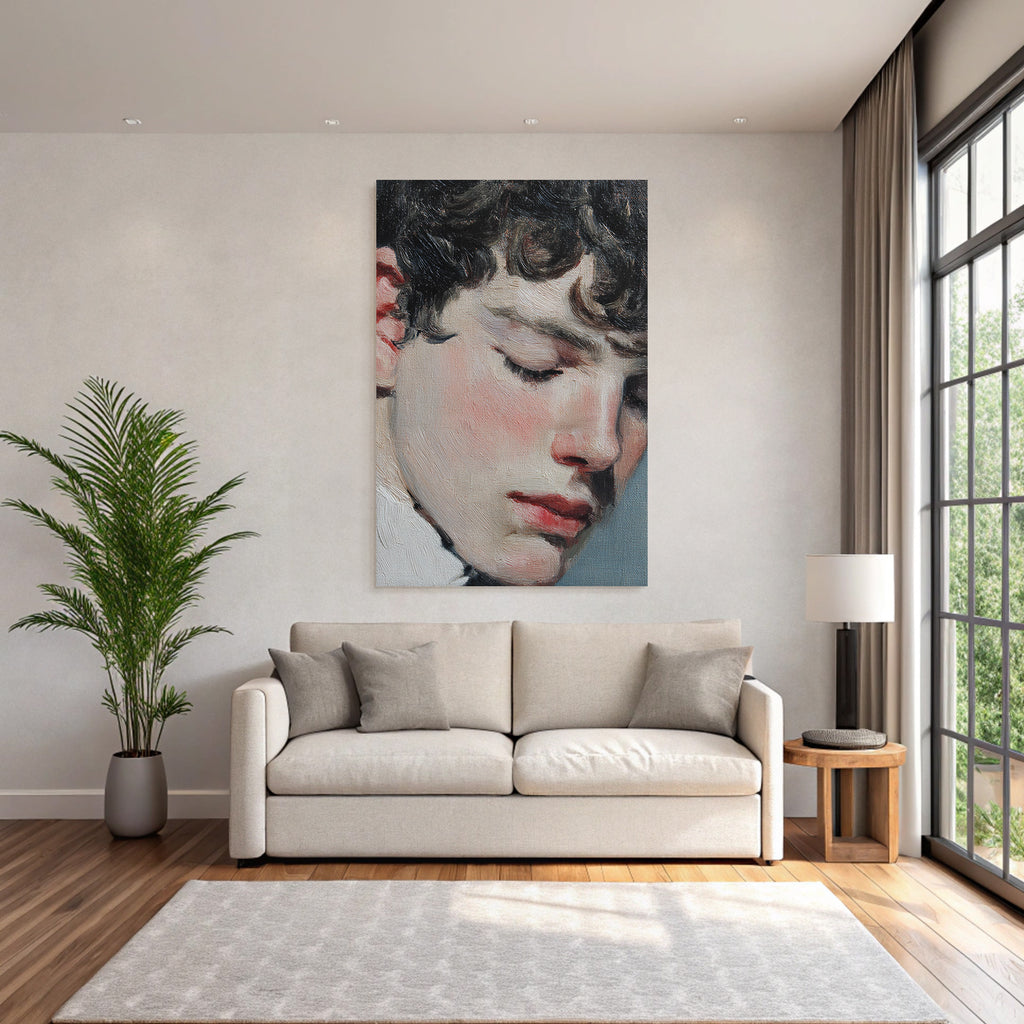 Jugend Portrait Ruhe Und Sanftheit