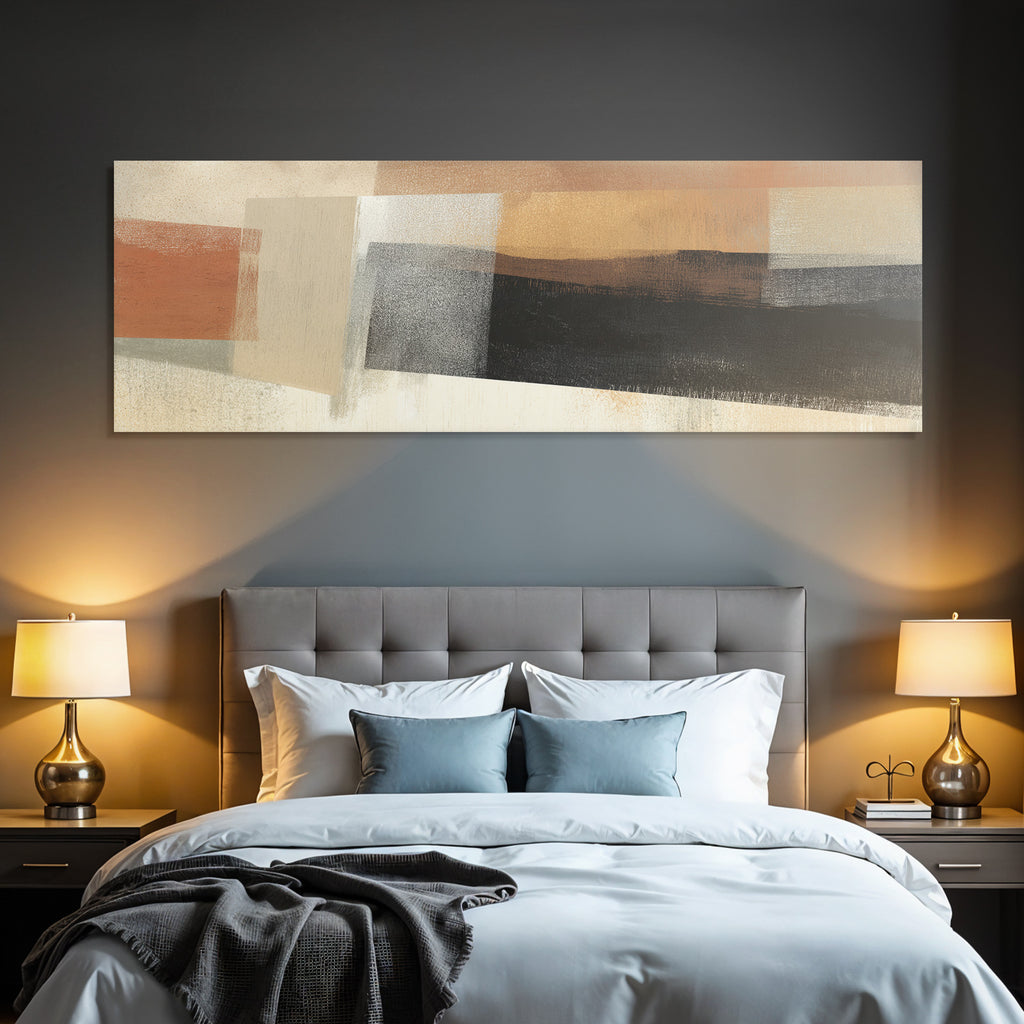 Abstracte Kunst Mit Farbe Geometrische Formen Muster
