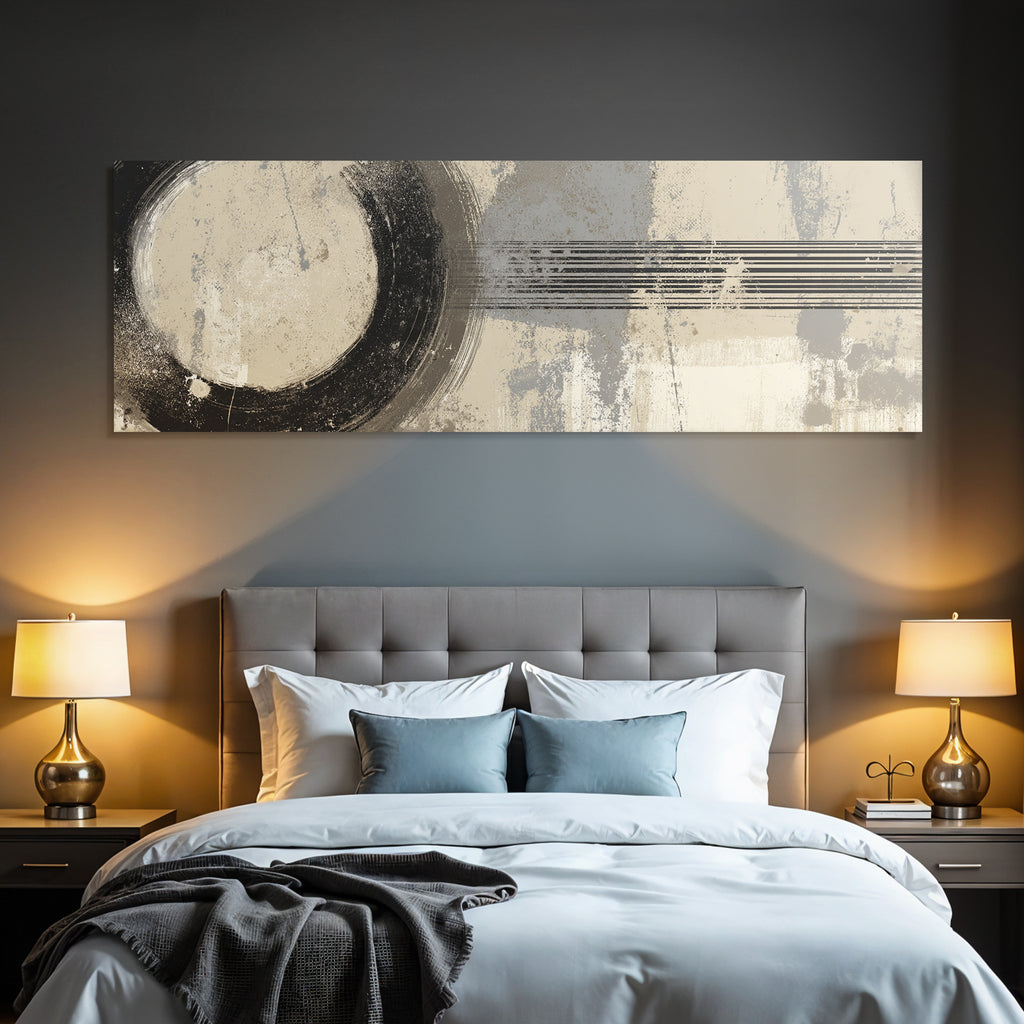 Abstrakte Kunst Mit Texturen Und Farben Neutrale Palette Modernes Design