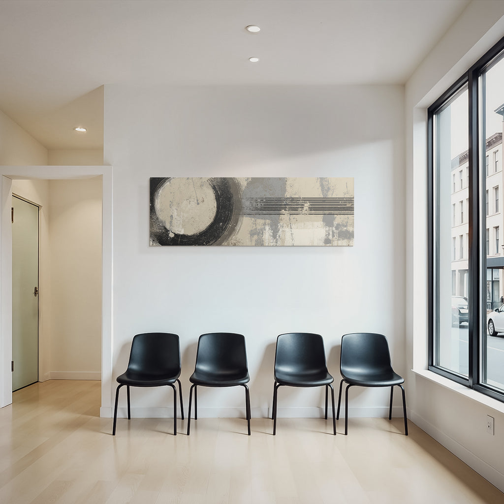 Abstrakte Kunst Mit Texturen Und Farben Neutrale Palette Modernes Design