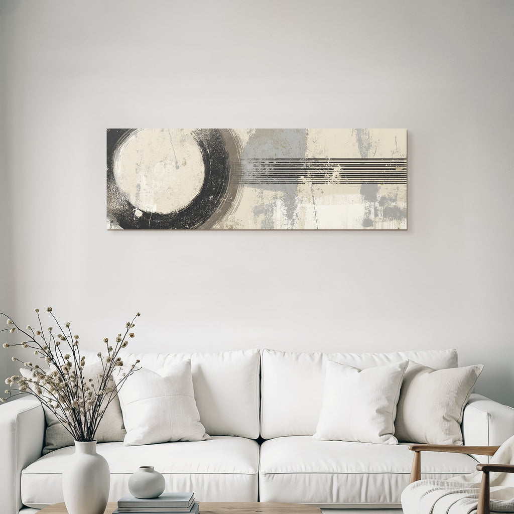 Abstrakte Kunst Mit Texturen Und Farben Neutrale Palette Modernes Design