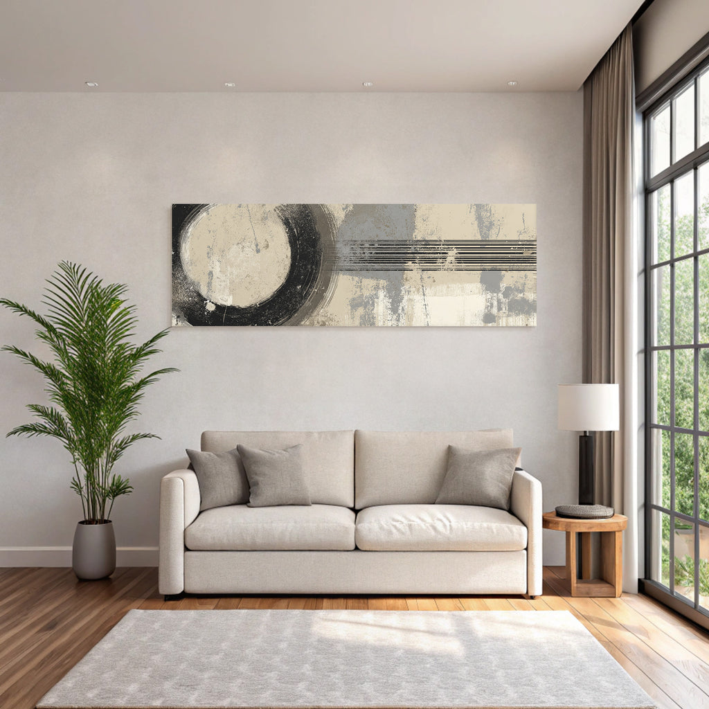 Abstrakte Kunst Mit Texturen Und Farben Neutrale Palette Modernes Design