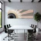 Auge Sonnenstrahlen Enlightenment Illustration
